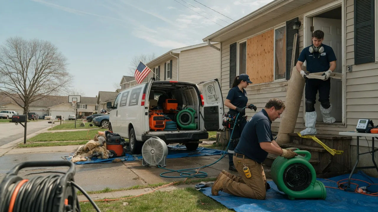 Water Damage Restoration in Huron, OH near me